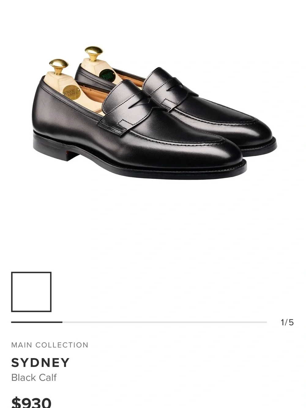 Crockett & Jones classic men’s